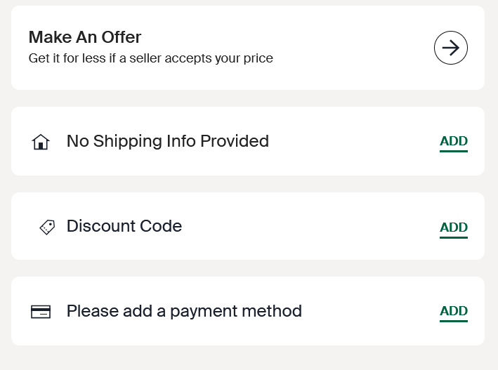 step checkout stockX